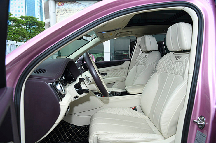 Hàng hiếm Bentley Bentayga màu Passion Pink tại Việt Nam được chào bán “giá rẻ” - 8