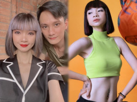 “Bà trùm chân dài đất Bắc” Hạ Vy và hơn 20 năm mặn nồng với “gã xe ôm”