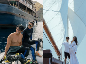 Chồng bác sĩ của Trang Lạ giàu cỡ nào mà có resort 5, du thuyền lớn nhất Indonesia?