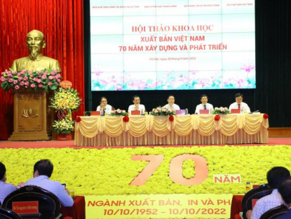 Xuất bản Việt Nam với phát triển văn hóa đọc, xây dựng nền văn hóa Việt Nam tiên tiến, đậm đà bản sắc dân tộc