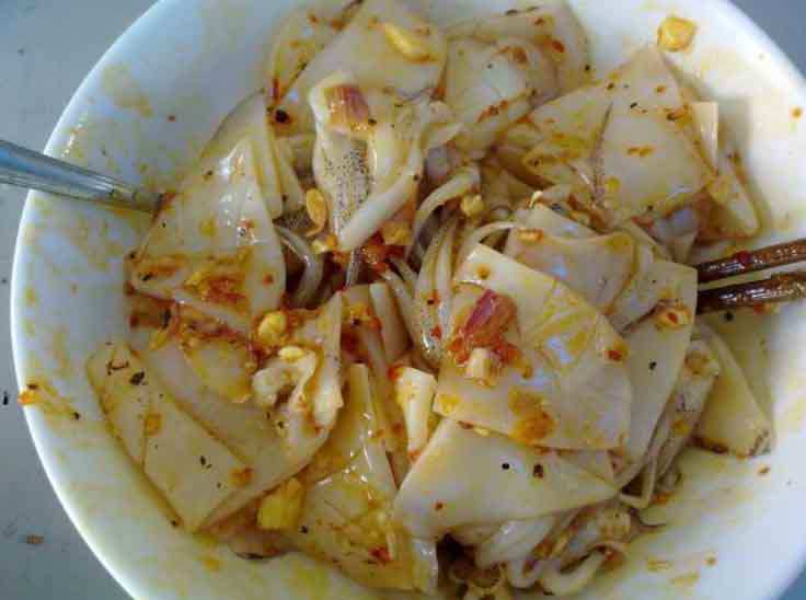 11 cách làm mực xào thập cẩm cùng dưa leo, hành tây ngon giòn, không tanh - 3