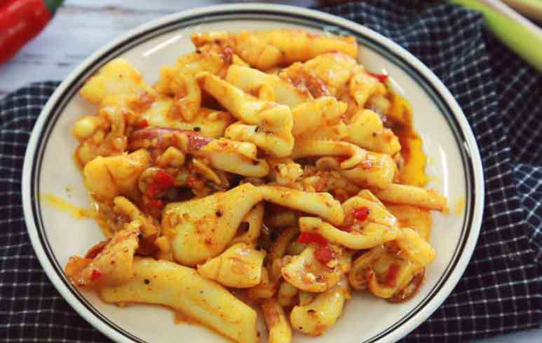 11 cách làm mực xào thập cẩm cùng dưa leo, hành tây ngon giòn, không tanh - 9