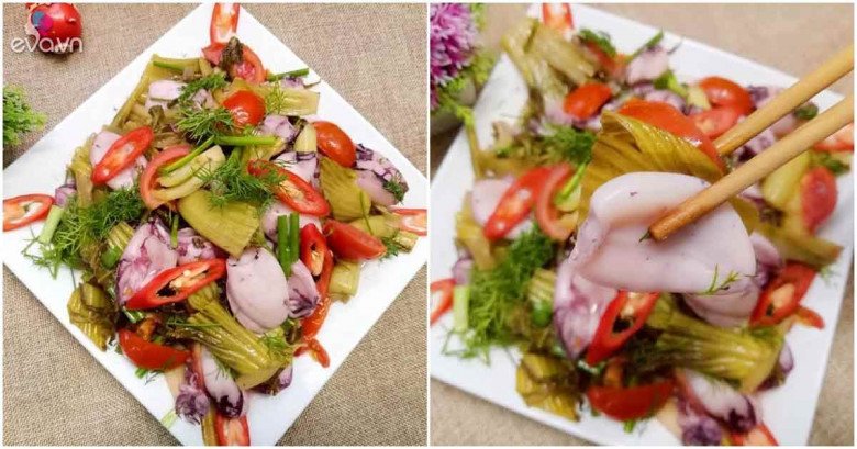 11 cách làm mực xào thập cẩm cùng dưa leo, hành tây ngon giòn, không tanh - 11