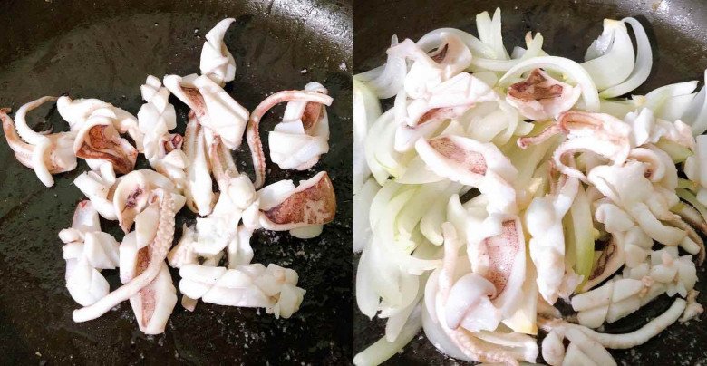 11 cách làm mực xào thập cẩm cùng dưa leo, hành tây ngon giòn, không tanh - 13