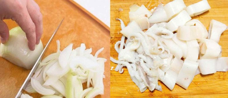 11 cách làm mực xào thập cẩm cùng dưa leo, hành tây ngon giòn, không tanh - 18