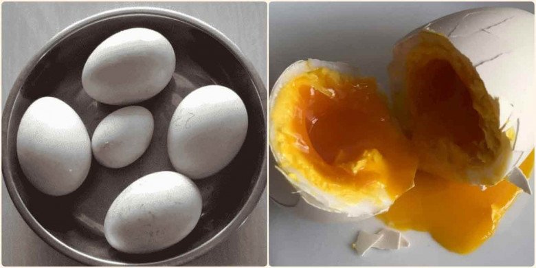 Cách luộc trứng lòng đào dẻo thơm, béo ngậy dễ làm tại nhà - 5