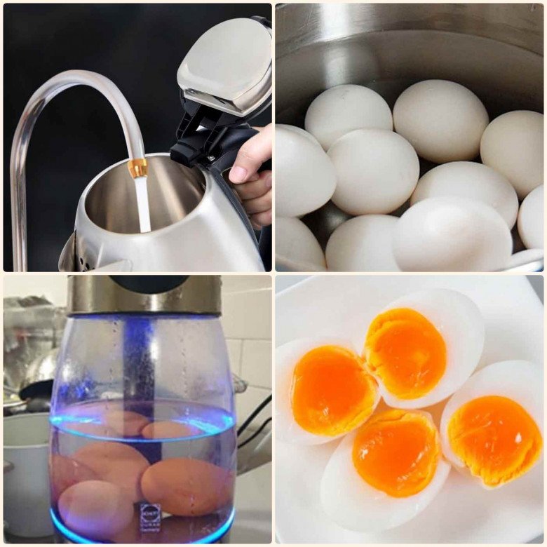 Cách luộc trứng lòng đào dẻo thơm, béo ngậy dễ làm tại nhà - 7