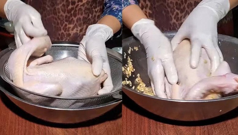 3 cách làm gà hấp muối da giòn vàng ươm, thịt mềm ngọt, thơm ngon khó cưỡng - 10