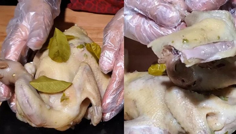 3 cách làm gà hấp muối da giòn vàng ươm, thịt mềm ngọt, thơm ngon khó cưỡng - 12