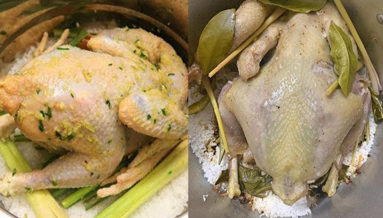 3 cách làm gà hấp muối da giòn vàng ươm, thịt mềm ngọt, thơm ngon khó cưỡng - 9