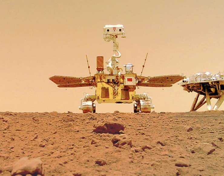 Trung Quốc công bố phát hiện mới trên sao Hỏa - 1