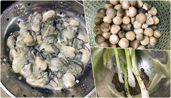 5 cách nấu cháo hàu sữa với đậu xanh, nấm rơm, trứng bổ dưỡng cho cả nhà - 13