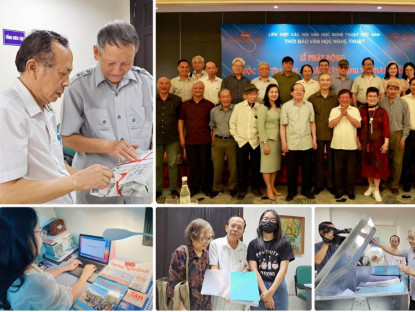 (Ảnh) Những dấu ấn đặc biệt của cuộc thi Tìm hiểu 75 năm xây dựng và phát triển Liên hiệp các Hội Văn học nghệ thuật Việt Nam
