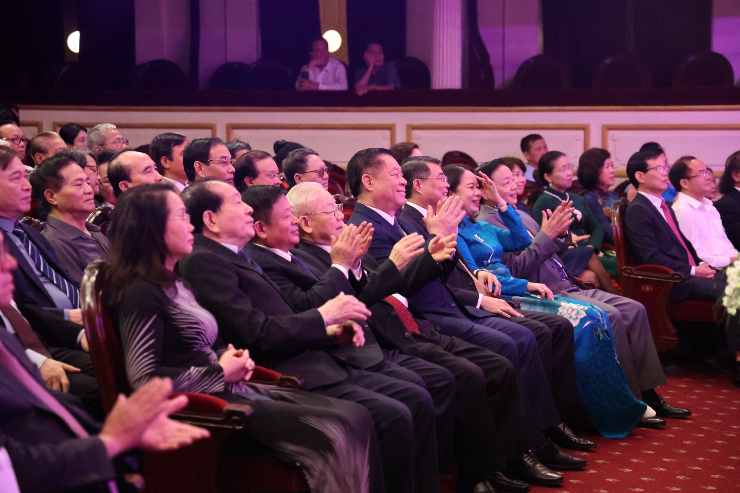 (Ảnh) Lễ kỷ niệm 75 năm thành lập Liên hiệp các Hội Văn học nghệ thuật Việt Nam - 6