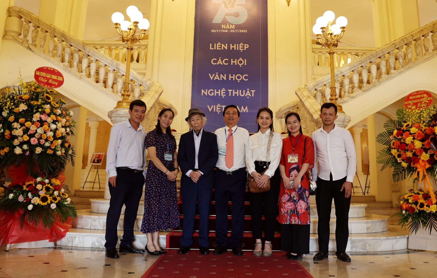 (Ảnh) Lễ kỷ niệm 75 năm thành lập Liên hiệp các Hội Văn học nghệ thuật Việt Nam - 19