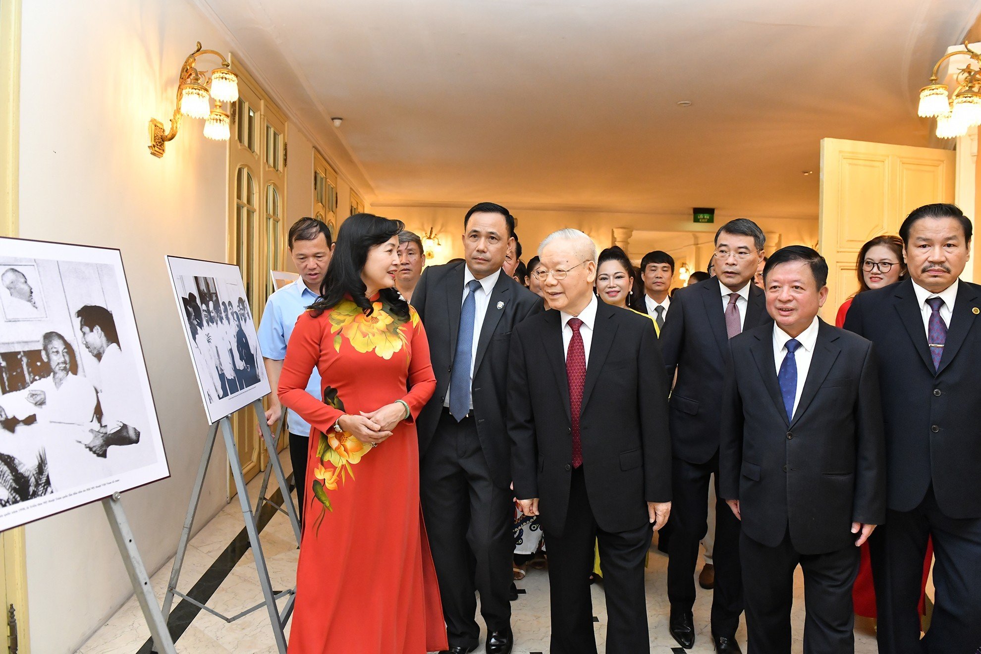 (Ảnh) Lễ kỷ niệm 75 năm thành lập Liên hiệp các Hội Văn học nghệ thuật Việt Nam - 4