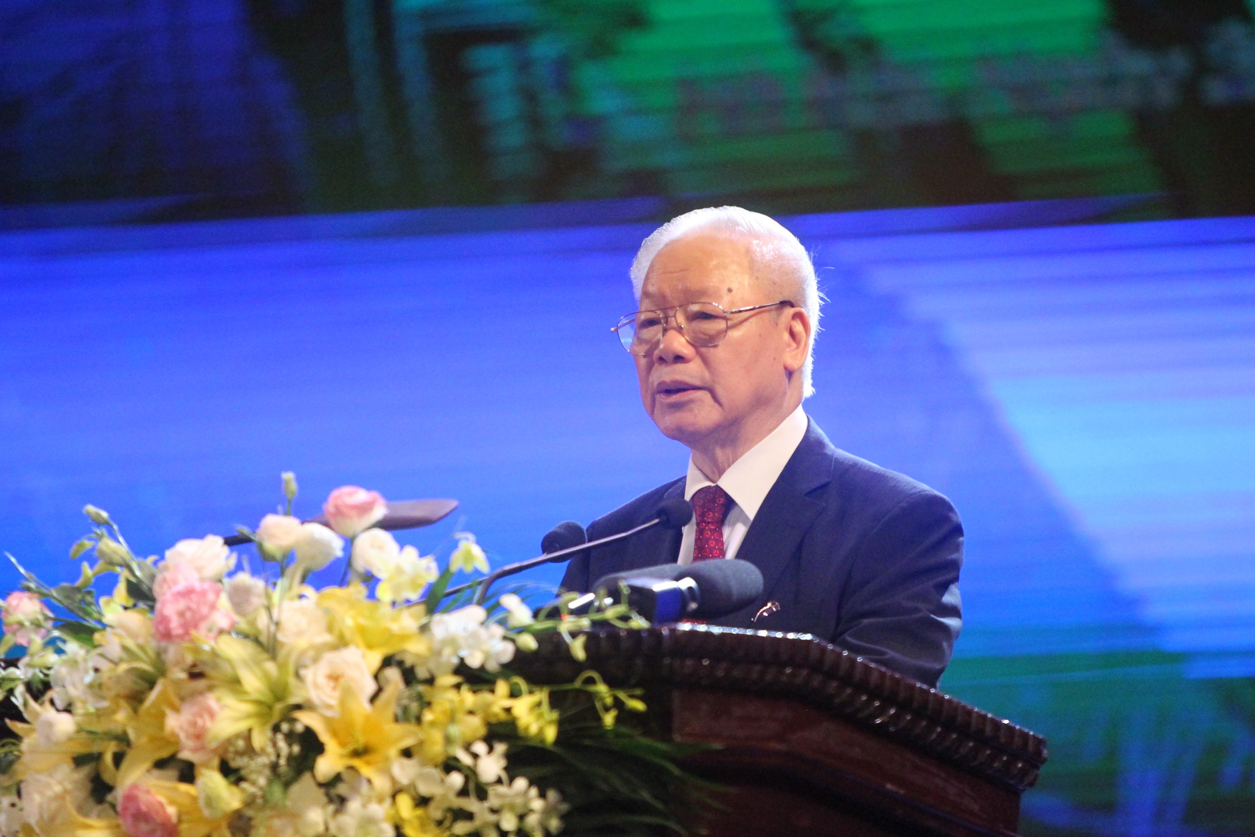 Toàn văn bài phát biểu của Tổng Bí thư Nguyễn Phú Trọng tại Lễ kỷ niệm 75 năm Ngày thành lập Liên hiệp các Hội Văn học nghệ thuật Việt Nam - 1