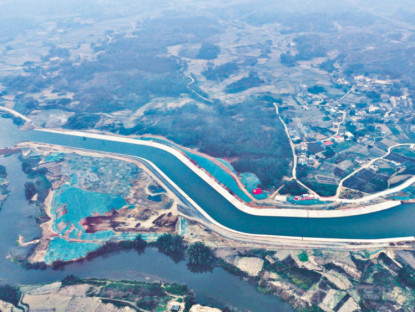 Trung Quốc xây kênh đào lớn nhất trong 700 năm, lượng đất đá gấp 3 lần đập Tam Hiệp