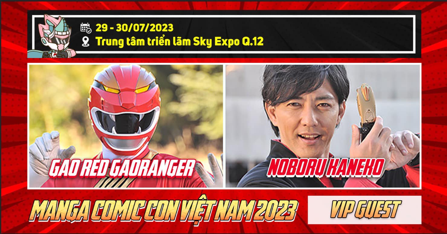 Diễn viên "Siêu nhân Gao" hội ngộ Johnny Trí Nguyễn tại sự kiện truyện tranh VN - 2