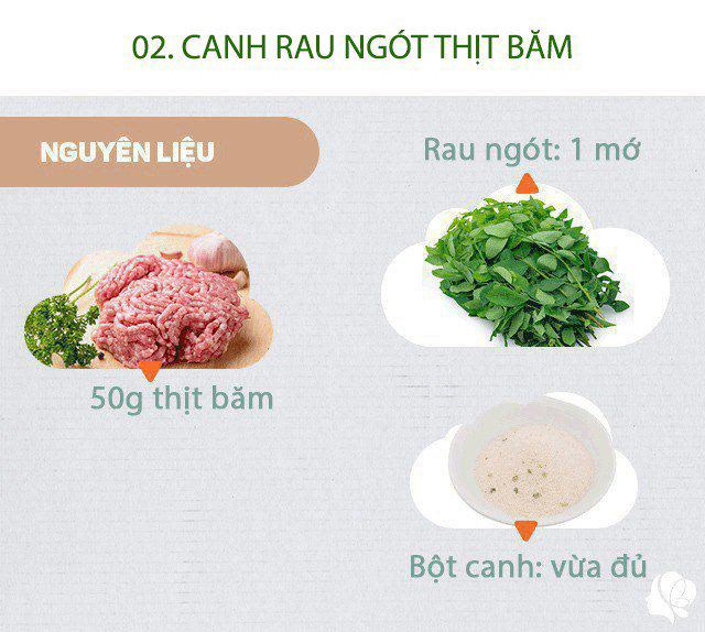Hôm nay nấu gì: Cơm chiều 4 món từ chính đến phụ đều hấp dẫn - 4