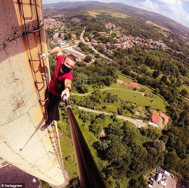 Giây phút cuối của thanh niên leo lên nóc tòa nhà 68 tầng trước khi rơi xuống đất - 3