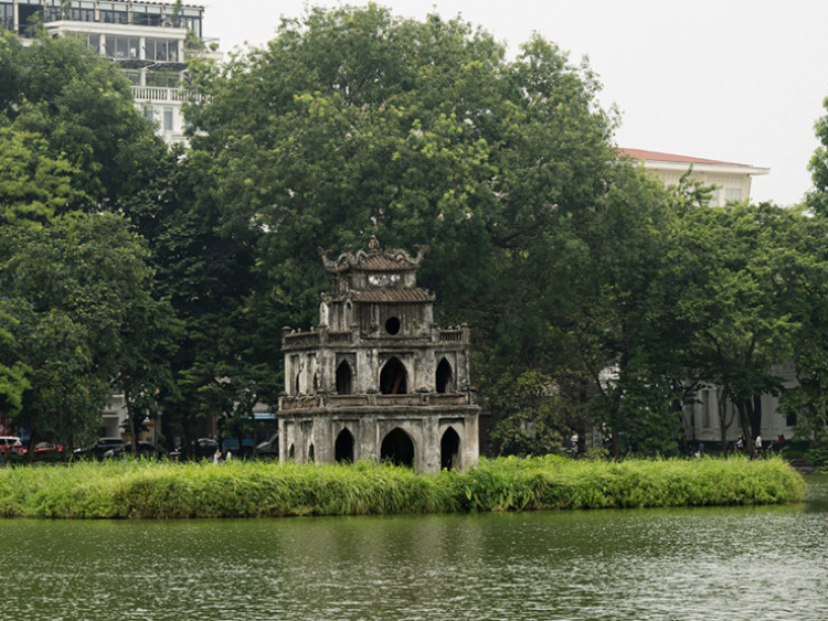 Tháp Rùa và những di tích lịch sử, công trình kiến trúc nổi tiếng gắn ...