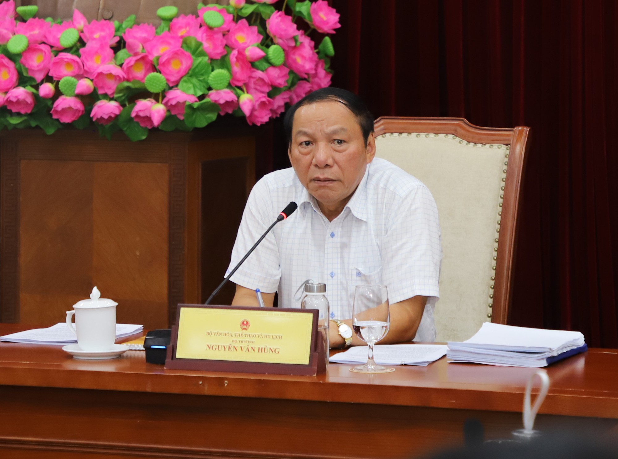 Khẩn trương hoàn thiện mọi công tác chuẩn bị tổ chức các hoạt động kỷ niệm 78 năm Ngày truyền thống Ngành Văn hóa - 2