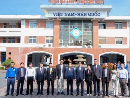 Trường cao đẳng Kỹ thuật công nghiệp Việt Nam – Hàn Quốc ở Nghệ An mang đậm dấu ấn tình hữu nghị giữa hai nước Việt Nam và Hàn Quốc