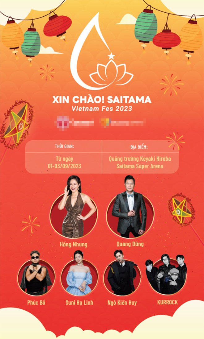 Hồng Nhung, Quang Dũng tham gia lễ hội kỷ niệm 50 năm ngoại giao Việt - Nhật - 2