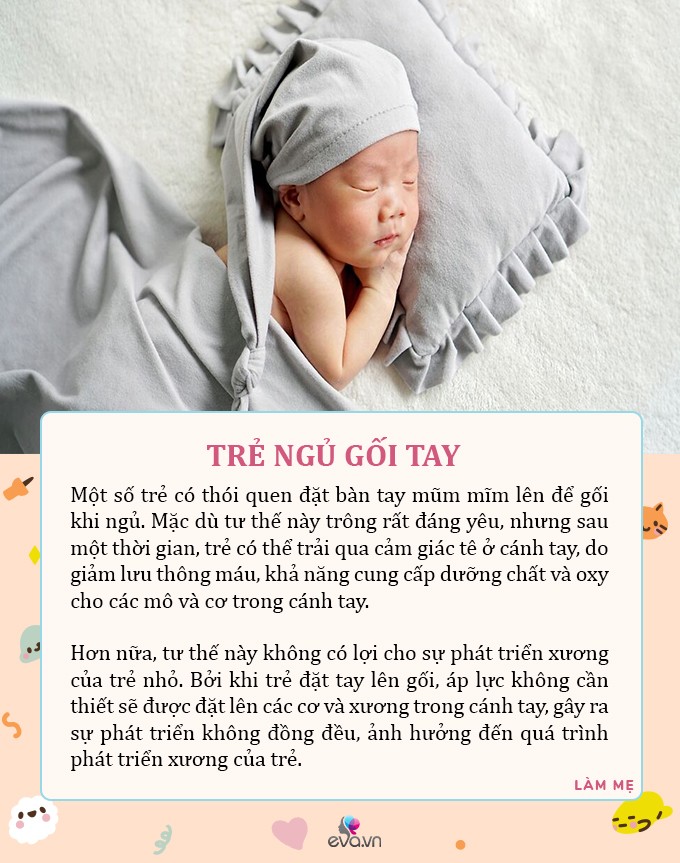 Mẹ thấy con ngủ tư thế này hãy đổi ngay, lâu ngày có thể gây lệch mặt, răng hô - 5