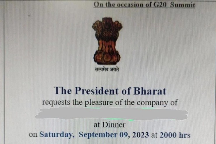 Thượng đỉnh G20: Tấm thiệp mời gây xôn xao của Tổng thống Ấn Độ - 1