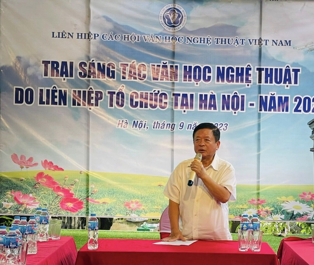 Khai mạc Trại sáng tác văn học nghệ thuật tại Hà Nội năm 2023 - 1