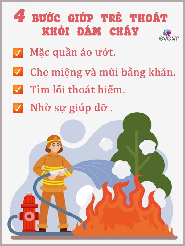 Bé 8 tuổi thoát khỏi đám cháy nhờ 4 điều được học từ nhỏ, đây là loạt kỹ năng thoát hiểm hỏa hoạn cần dạy con gấp - 4