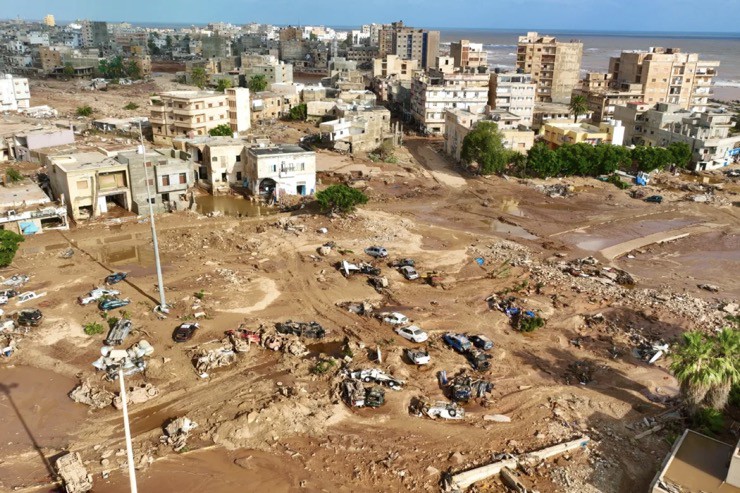 Vỡ đập ở Libya: Tang thương cảnh &#34;1/4 thành phố bị xóa sổ&#34; - 5