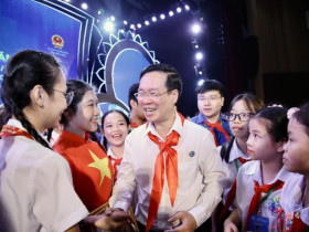 Chủ tịch nước Võ Văn Thưởng gửi thư cho thiếu niên, nhi đồng nhân Tết Trung thu