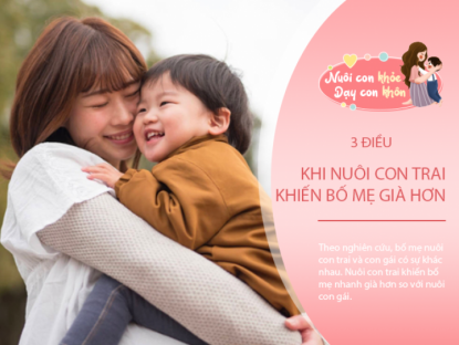 Gia đình - Nghiên cứu Đại học Columbia: Có 3 điều khi nuôi con trai khiến bố mẹ già nhanh hơn nuôi con gái