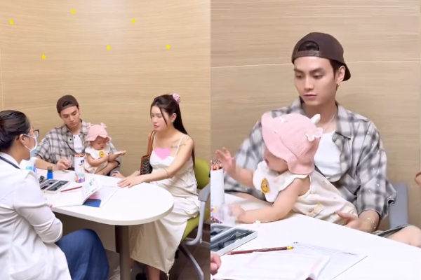 Đưa vợ hơn 9 tuổi đi khám thai, Tuấn Dương được khen nức nở nhờ hành động dành cho vợ bầu - 1