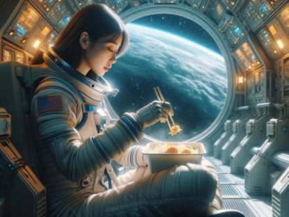 Sự cô đơn ngoài vũ trụ có thể khiến thức ăn có vị tệ hơn