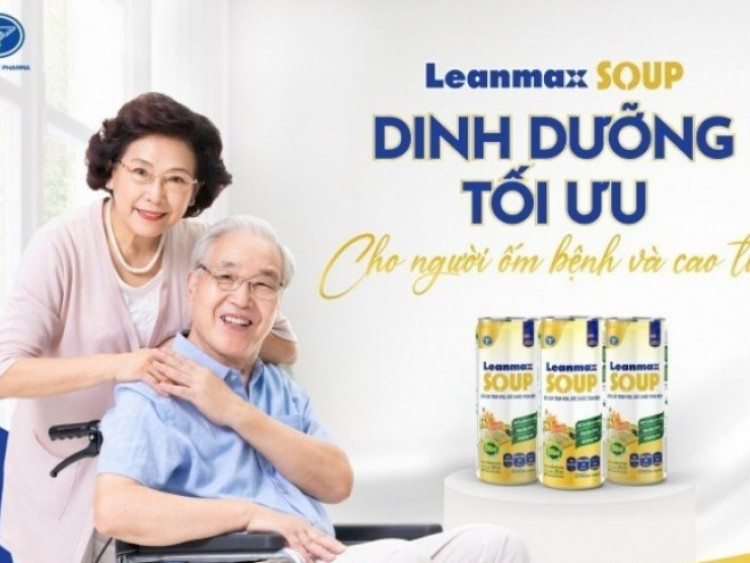 Leanmax Soup - Giải pháp dinh dưỡng tối ưu cho người ốm bệnh và cao tuổi
