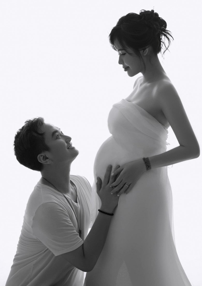 Vợ bầu của diễn viên Anh Tuấn chạm mốc gần 70kg nhưng vẫn như nàng thơ - 5