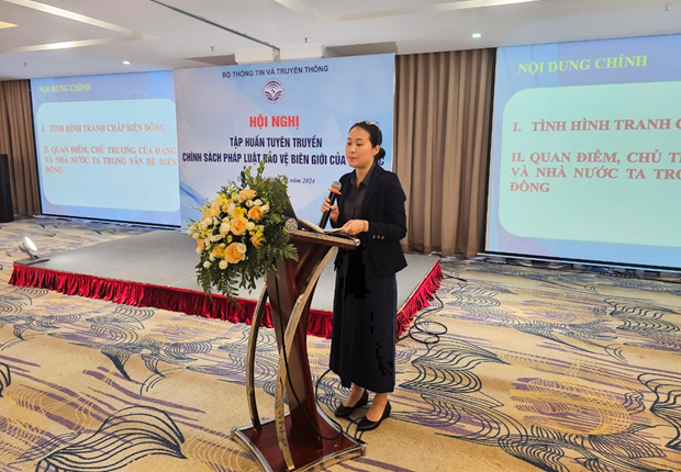 Hội nghị tập huấn chính sách, pháp luật về bảo vệ biên giới của Tổ quốc - 4