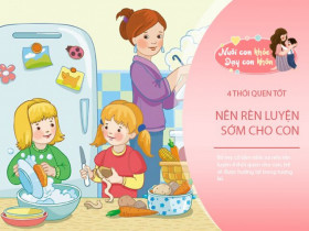 Trẻ được rèn 4 thói quen sớm, tương lai tươi sáng, thành công hơn hẳn bạn bè