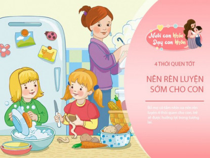 Gia đình - Trẻ được rèn 4 thói quen sớm, tương lai tươi sáng, thành công hơn hẳn bạn bè