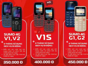 Thêm một nhà mạng tuyên bố tặng điện thoại 4G