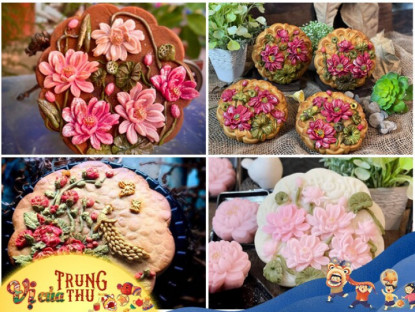 Gia đình - Mẹ đảm làm bánh Trung thu vì đam mê, thu nhập chính là niềm vui của mọi người sau khi thưởng thức bánh