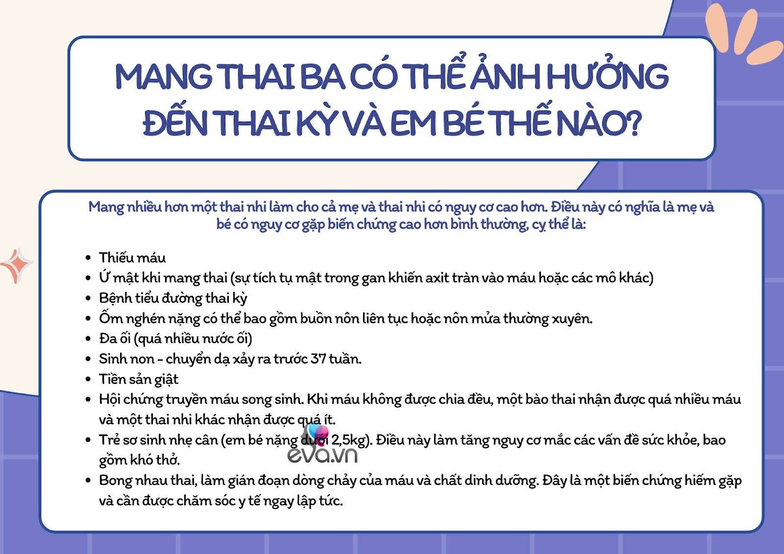 Mang thai 3 hiếm gặp, nhưng làm sao để biết mình có bầu 3 em bé giống hệt nhau? - 5