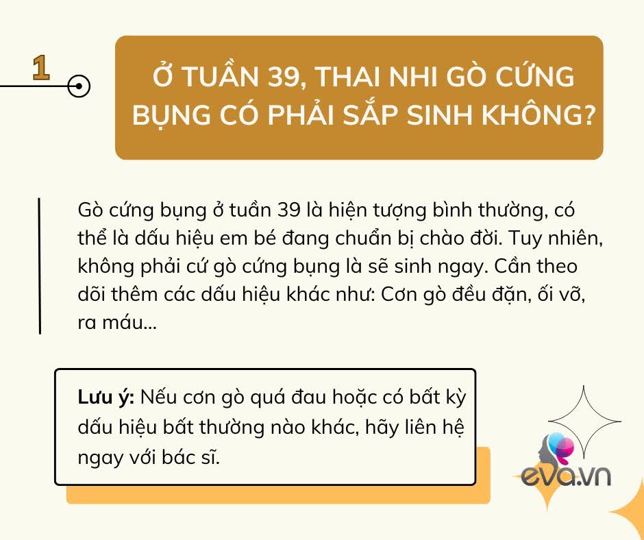 Thắc mắc phổ biến của mẹ bầu khi thai nhi 39 tuần tuổi - 1