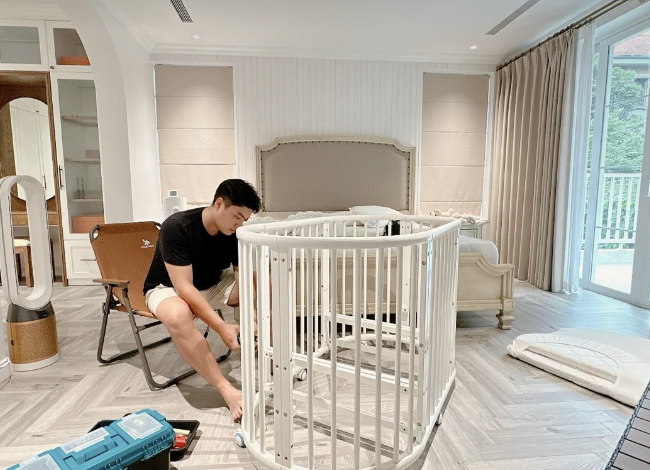 Ly Kute mang thai lần 2 không phải lo sắm đồ cho con, cư dân mạng nhìn hình dự đoán luôn em bé giống bố - 3