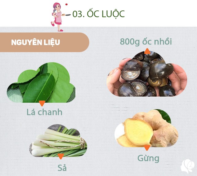Hôm nay nấu gì: Bữa cơm tối toàn món ốc nhưng không ngán ngấy - 6
