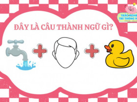 Đuổi hình bắt chữ: Đoán tên các câu ca dao, thành ngữ, tục ngữ Việt Nam trong 1 phút, bé làm đúng bao nhiêu câu?